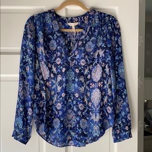 Rebecca Taylor floral blouse